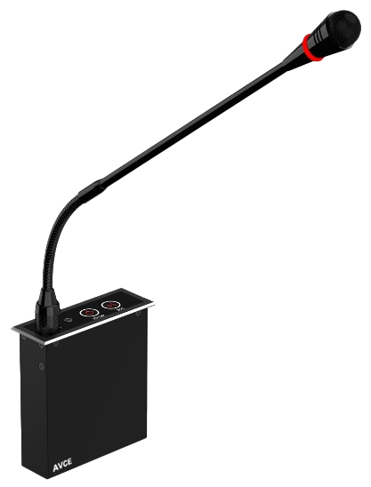嵌入式有线数字会议代表单元
