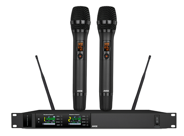 一拖二无线手持话筒