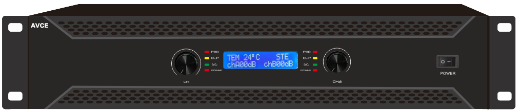 2×1000W专业功放