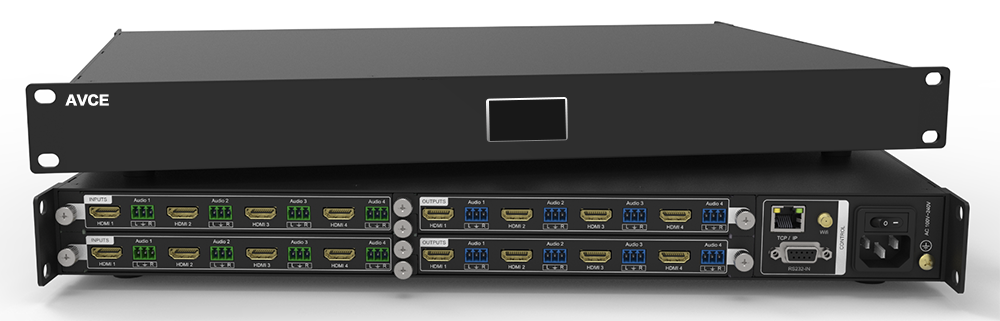 8X8无缝混合矩阵机箱