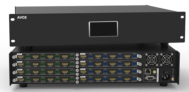 16X16无缝混合矩阵机箱